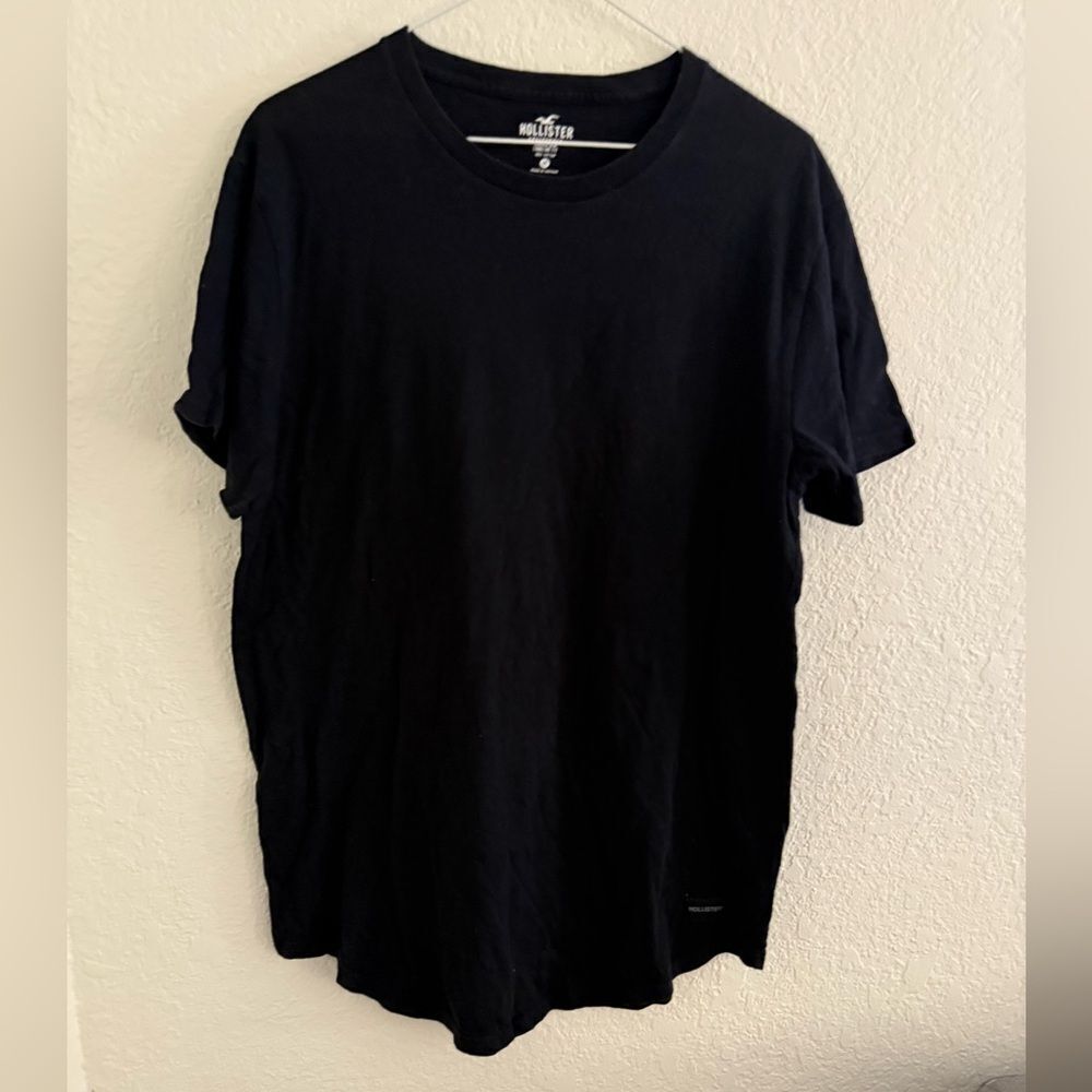 Hollister Classic Black Short Sleeve Tee